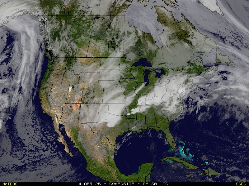 US Composite Satellite Image