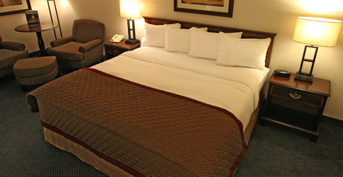 Concourse guest room