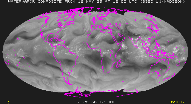 USA Weather Observations LATEST_WV