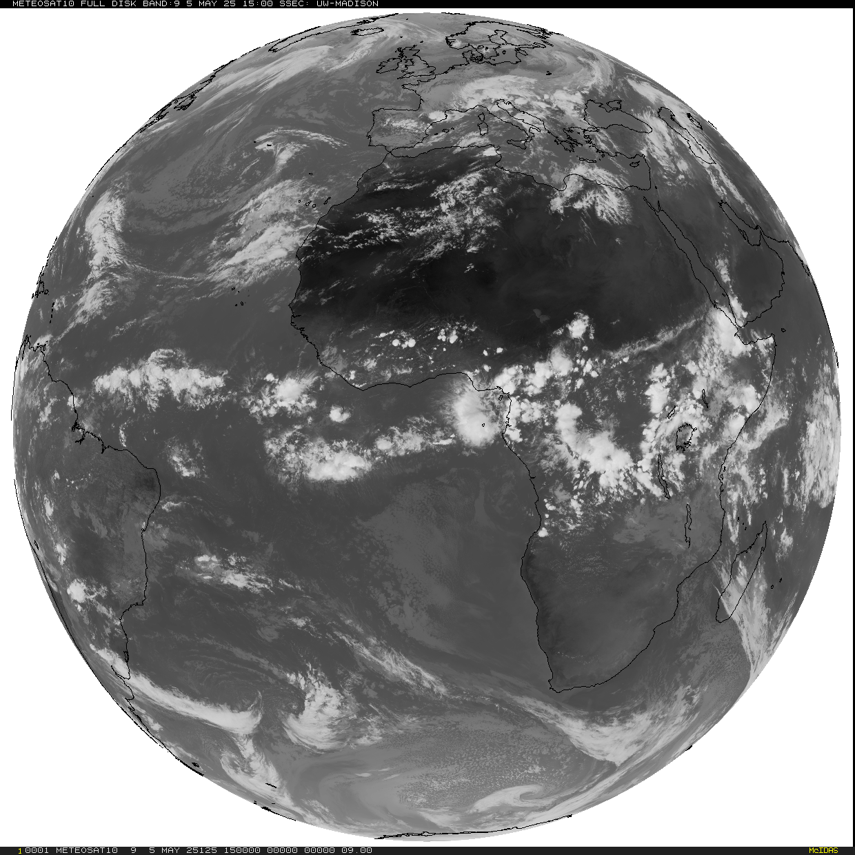 Full disk sat image