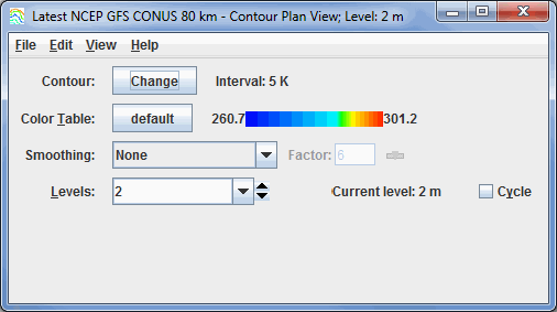 Image 1: Contour Plan View Controls