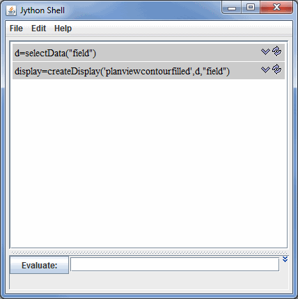 Image 1: Jython Shell Window