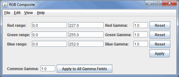 Image 2: RGB Composite Controls