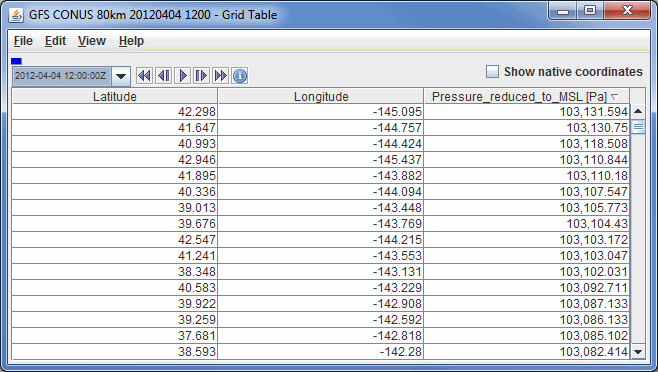 Image 5: Grid Table Display