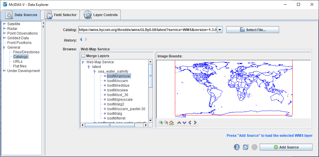 Image 2: WMS Chooser