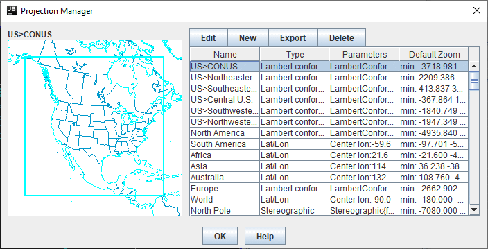 Image 1: Projection Manager