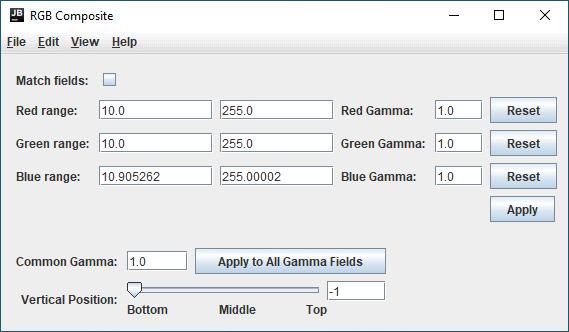 Image 2: RGB Composite Controls