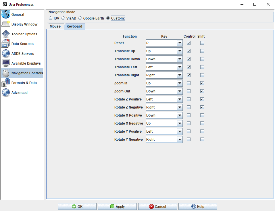 Image 2: Keyboard Navigation Controls