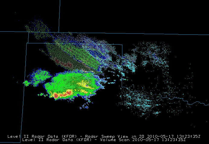 Level 2 radar volume scan