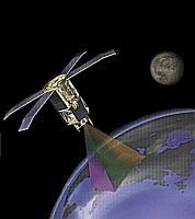 SeaStar satellite with SeaWiFS instrument