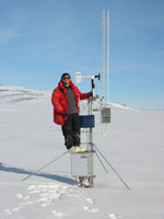 Matt Lazzara at McMurdo Station