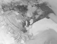 iceberg satellite image