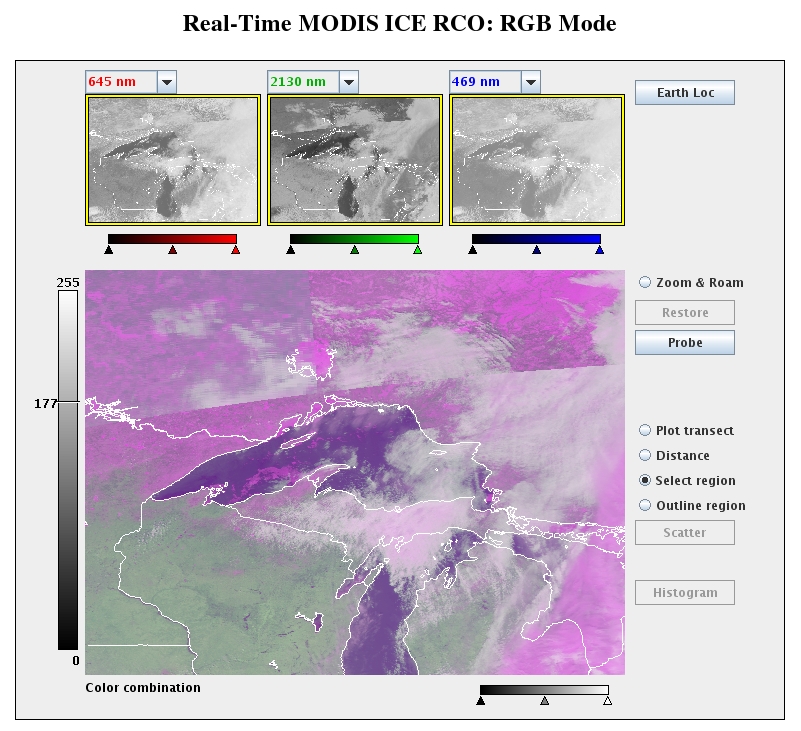 Example use of Image Composite Explorer RCO